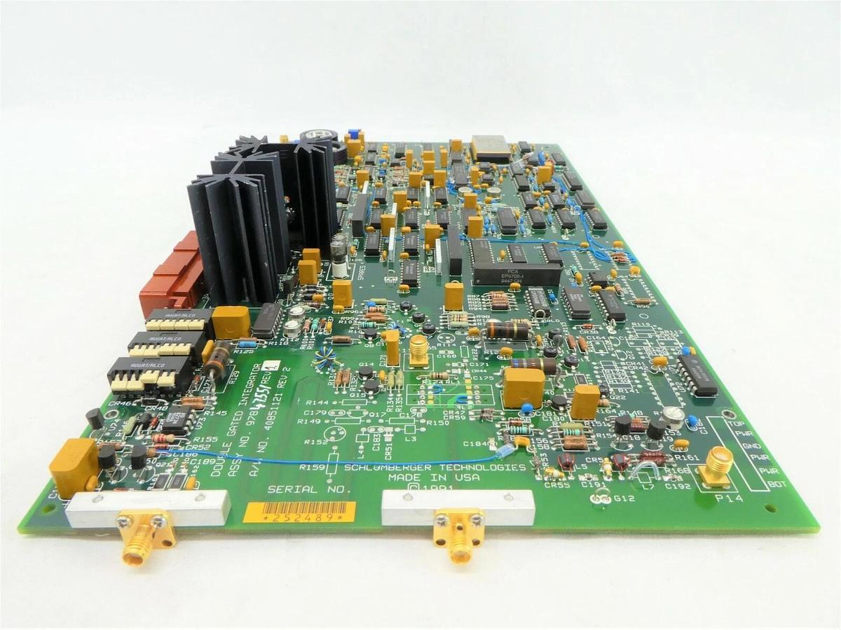 Used Schlumberger 97847532 Vacuum Interlock Board PCB 40847532 IDS-10000 Working