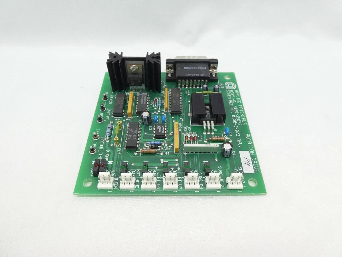 Used AMAT Applied Materials 0100-35073 Rotation Drive PCB Working Surplus