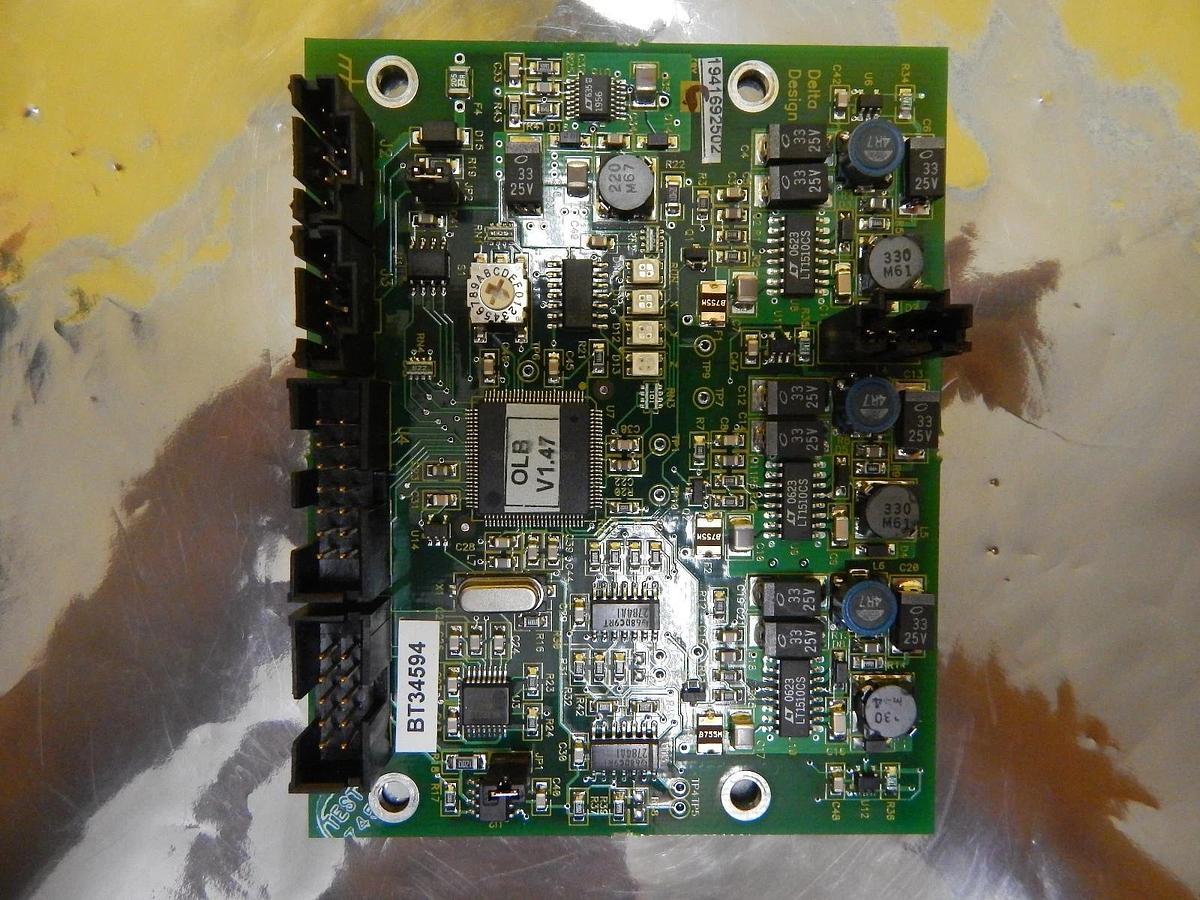 Used Delta Design 1941692502 Pick and Place Interface Board PCB Rev. C OLB V1.47 Used