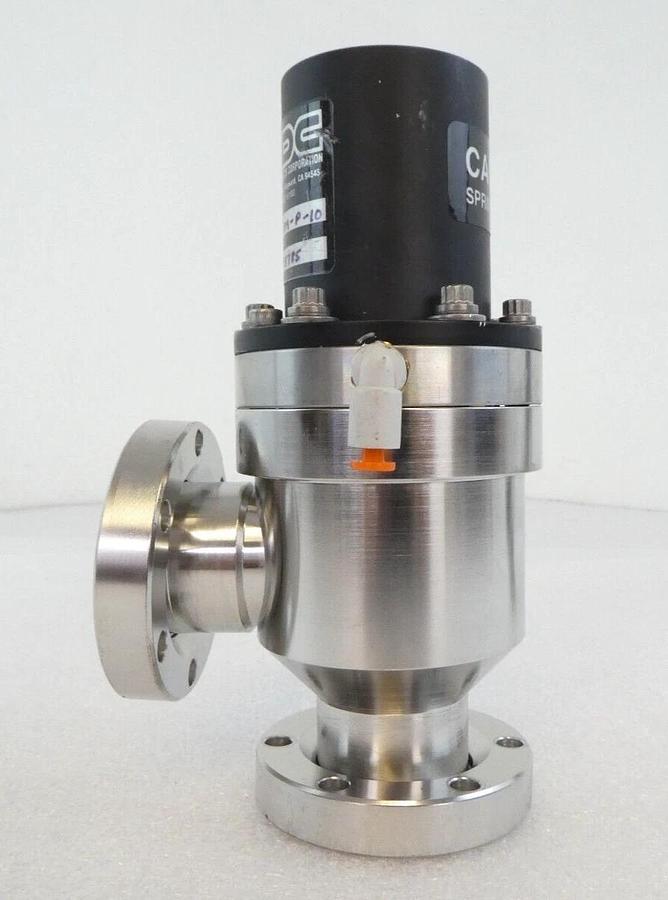 Used MDC Vacuum Products 313029-10 Angle Valve AV-150M-P-10 Lot of 2 Working Surplus