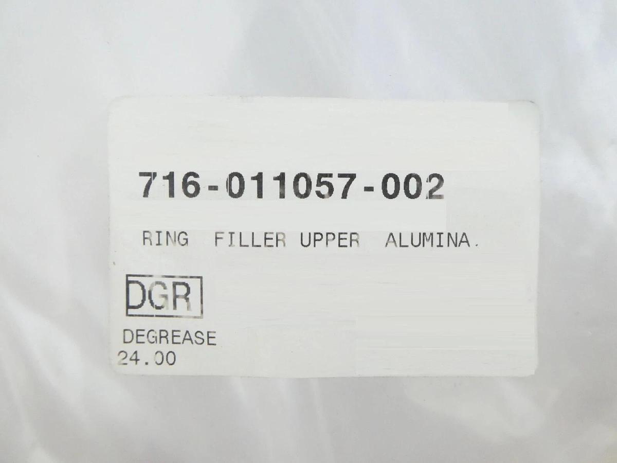 Refurbished Lam Research 716-011057-002 Upper Alumina Filler Ring Manufacturer Refurbished