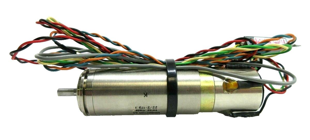Used Faulhaber 2251R012S Minimotor SA S8FLP10A Nikon Precision NSR-1755G7A Working