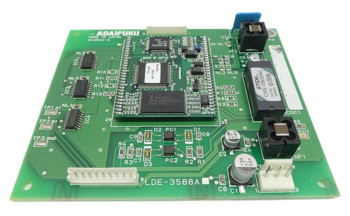 Used Daifuku LDE-3588A Automation Processor PCB SAM21-B4 Reseller Lot of 2 Working