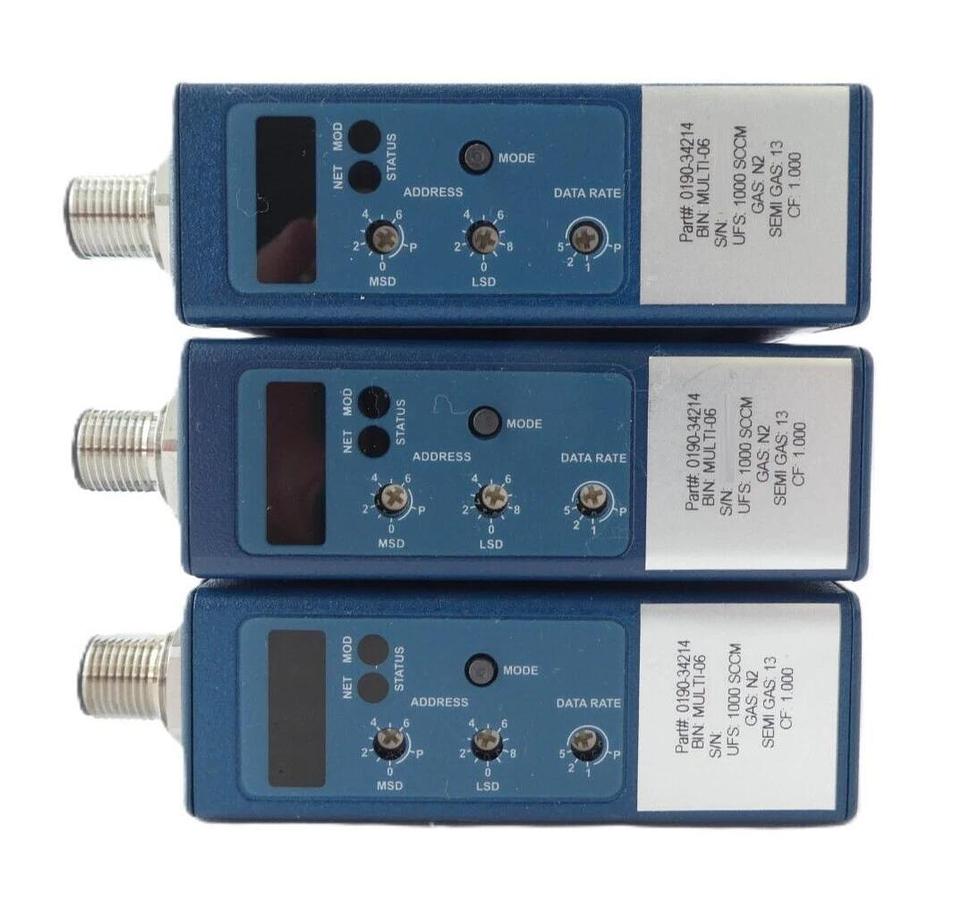 Used Aera PI-98 PI-980 Mass Flow Controller MFC Reseller Lot of 15 Working