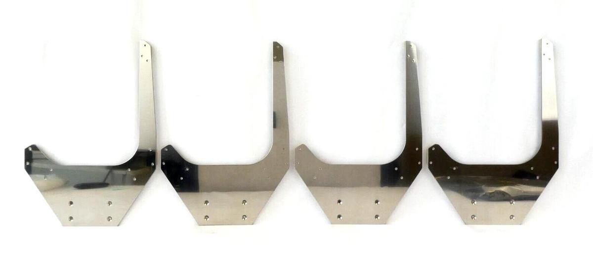 Used TEL Tokyo Electron Unmarked Wafer Transport End Effector Fork Reseller Lot of 4