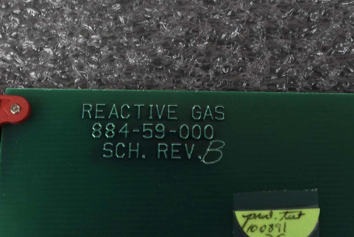 Used MRC 884-59-000 PCB Reactive Gas