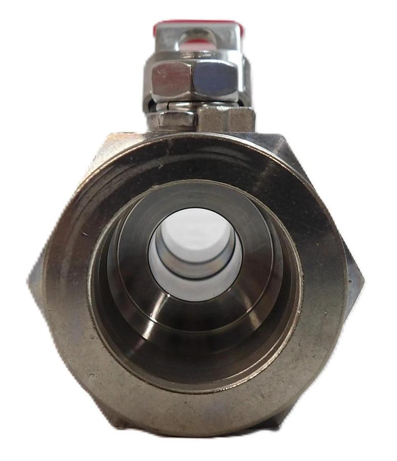 Used HAM-LET H-700-SS-L-1-T-LD Manual 2-Way Ball Valve Lot of 6 Working