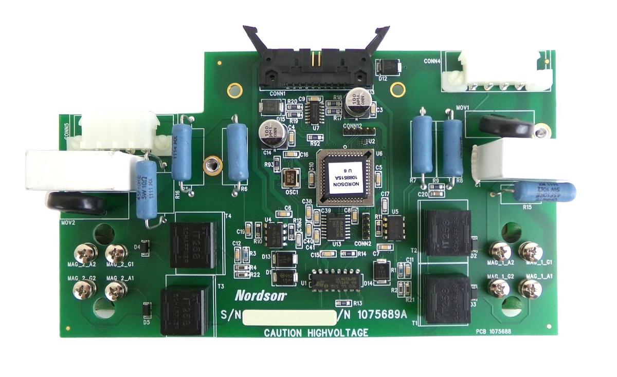 Used Nordson 1075689A Phase Control PCB 1075688 AMAT Applied Materials Working