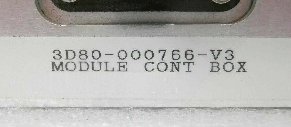 Used TEL Tokyo Electron 3D80-000766-V3 ECC2 Controller MC Rack Module Telius Working