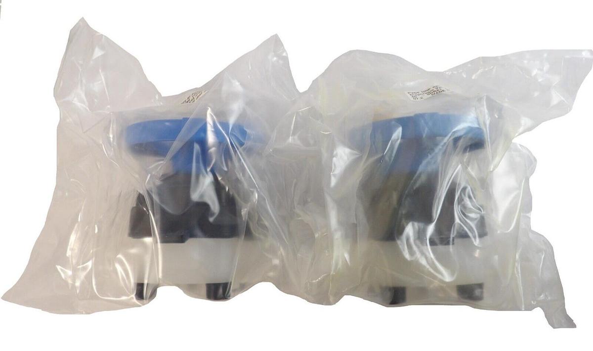 Used Agru AE0400407 40mm Manual Diaphragm Valve PVDF UHP Lot of 2 New Surplus