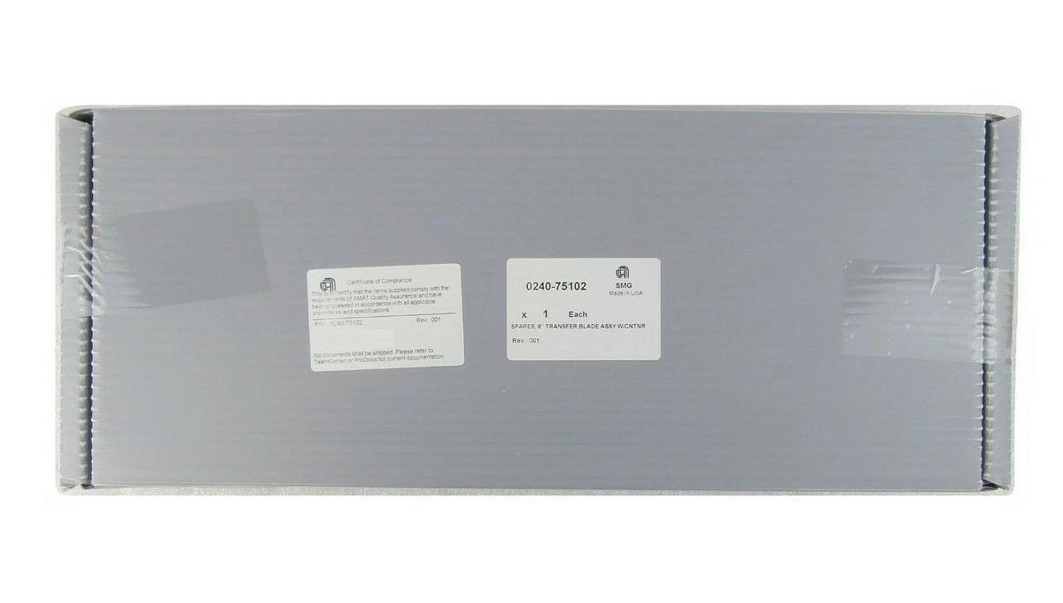AMAT Applied Materials 0240-75102 200mm Transfer Blade 8" End Effector New