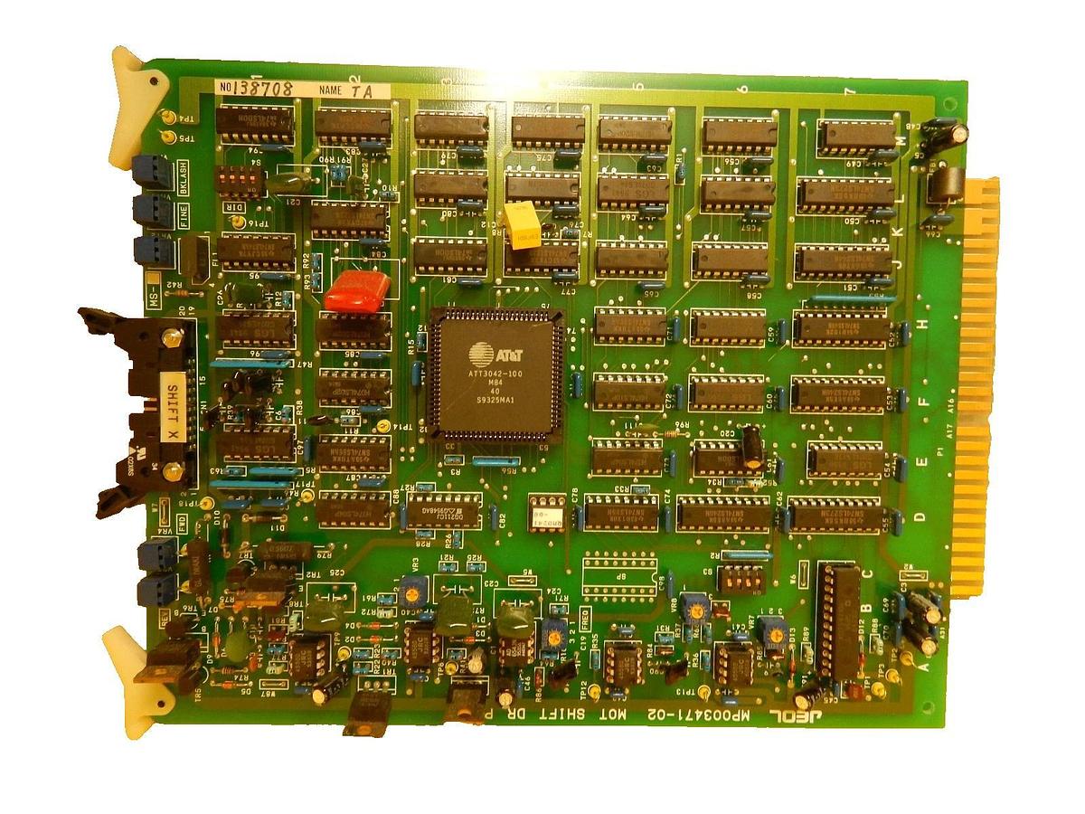 Used JEOL MP003471-02 MOT SHIFT DR PB Board PCB Card SHIFT X TA JEM-2010F Working