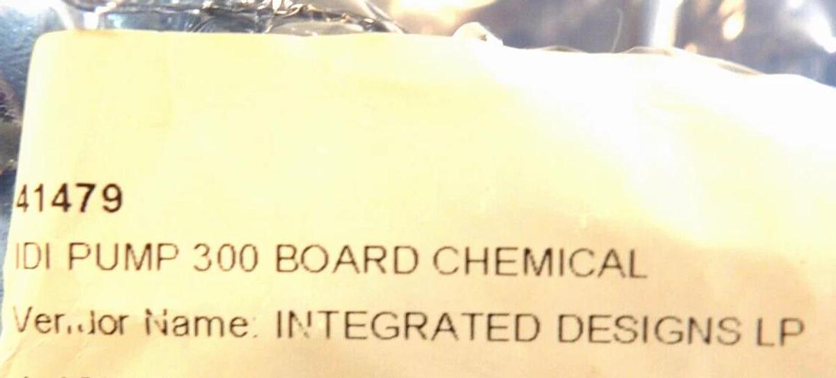 Used Integrated Designs 1-139-031 IDI Pump 300 Chemical Interface PCB Working Surplus