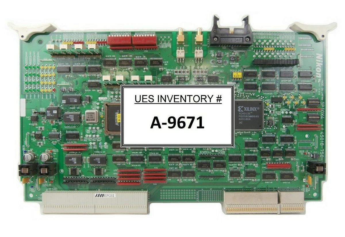 Used Nikon 4S018-750 I/O PCB Card SPIOX4 4S700-994 4S700-995 NSR-S307E Working
