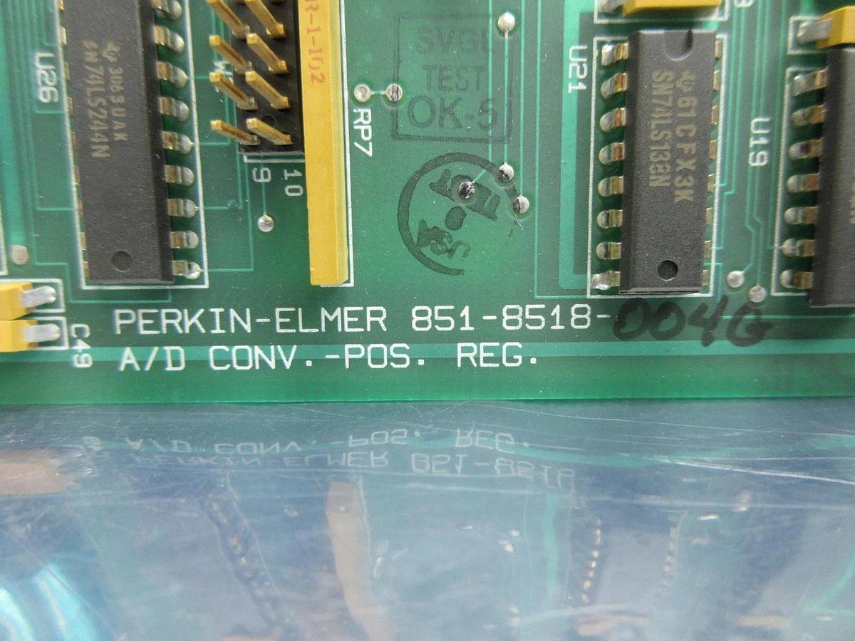 Used Perkin-Elmer 851-8518-004 A/D Conversion PCB Card. Rev. G SVG ASML 90S DUV Used