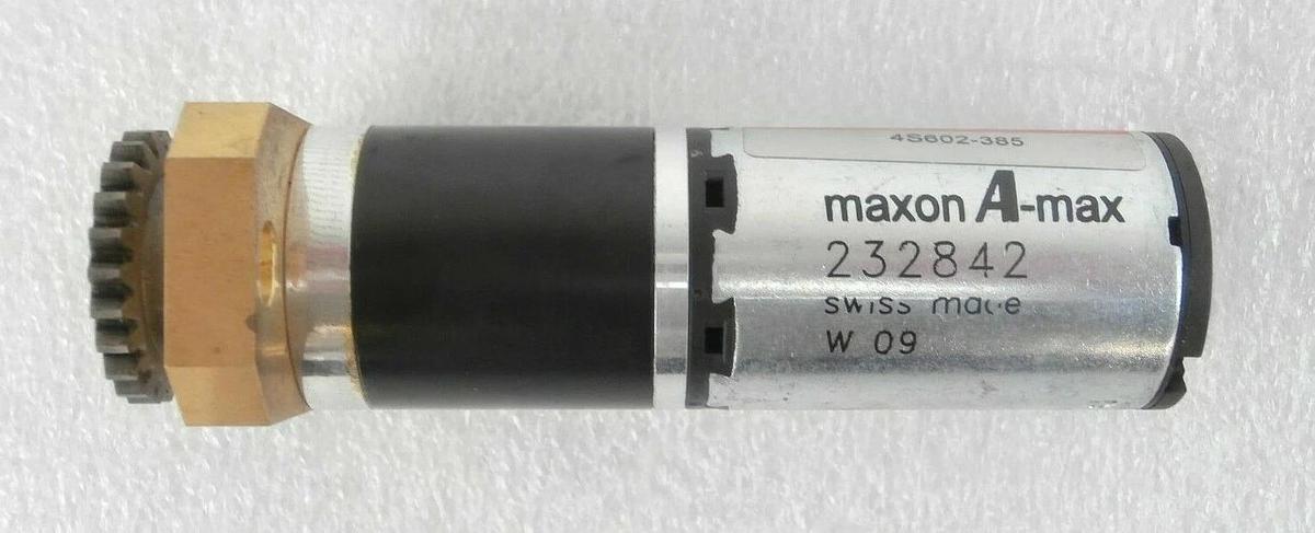 Used Maxon Motor 232842 Servo Motor A-max Nikon 4S602-385 NSR-S205C Working