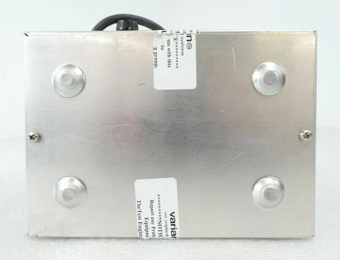 Used Varian Ion Implant Systems AMT-1876 Voltage Source/DVM Remote Control Working