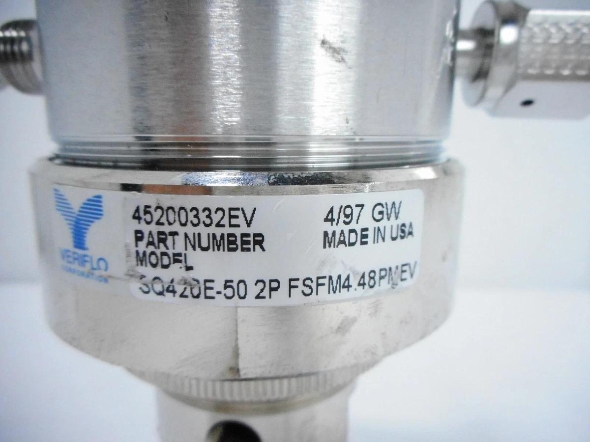Used Parker 45200332EV Manual Regulator Valve SQ420E-502PFSFM4.48PMEV Used Working