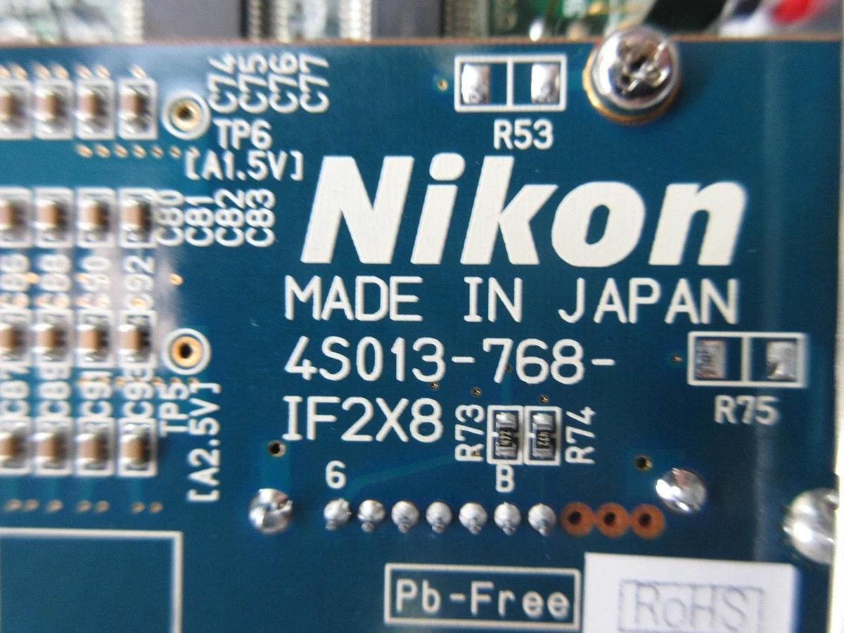 Used AVAL DATA 4S015-479 Processor PCB Card ACP-104ANK (e3A) Nikon NSR-S620D Used