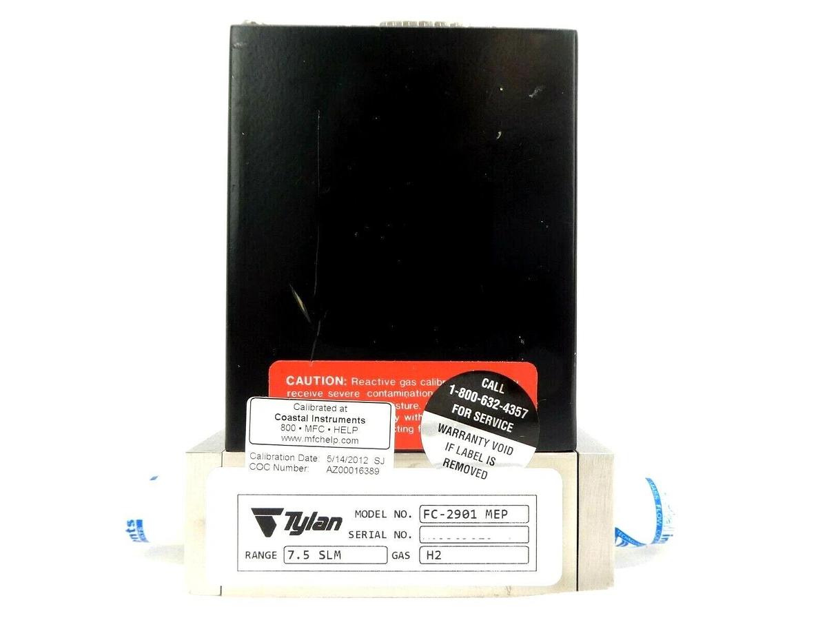 Refurbished Tylan FC-2901MEP Mass Flow Controller MFC 7.5 SLM H2 2900 Series Refurbished