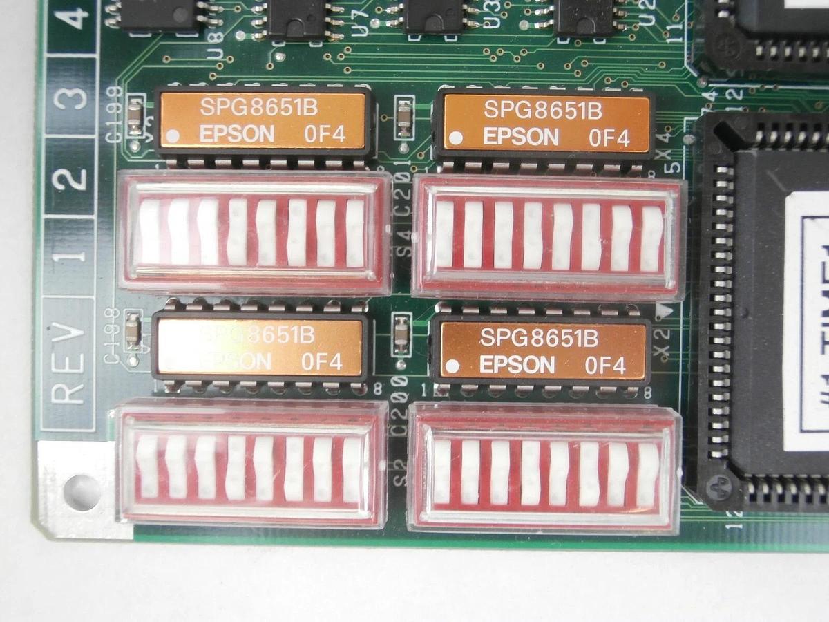 Used Kokusai Electric D2E01448 B #1 TIME/PLD Processor PCB Card INT-MB 60070 Working