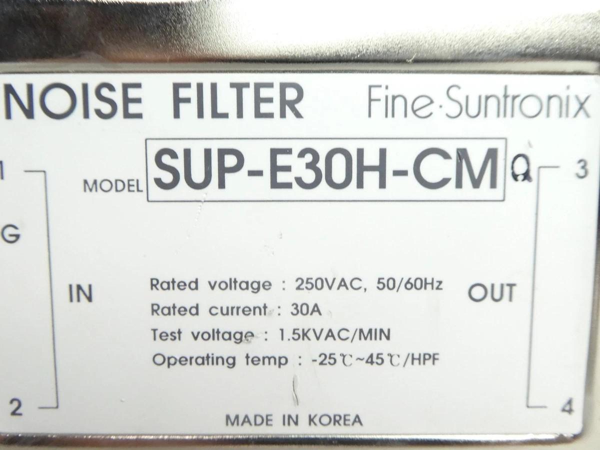Used Fine Suntronix SUP-E30H-CM Noise Filter Reseller Lot of 12 Used Working