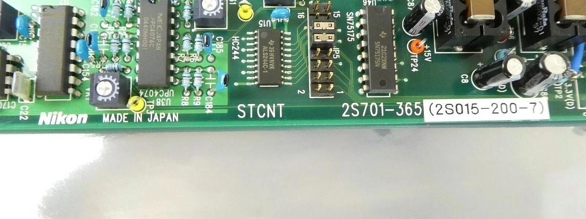 Used Nikon 2S015-200-7 ST Controller VME PCB Card STCNT 2S701-365 NRM-3100 Working