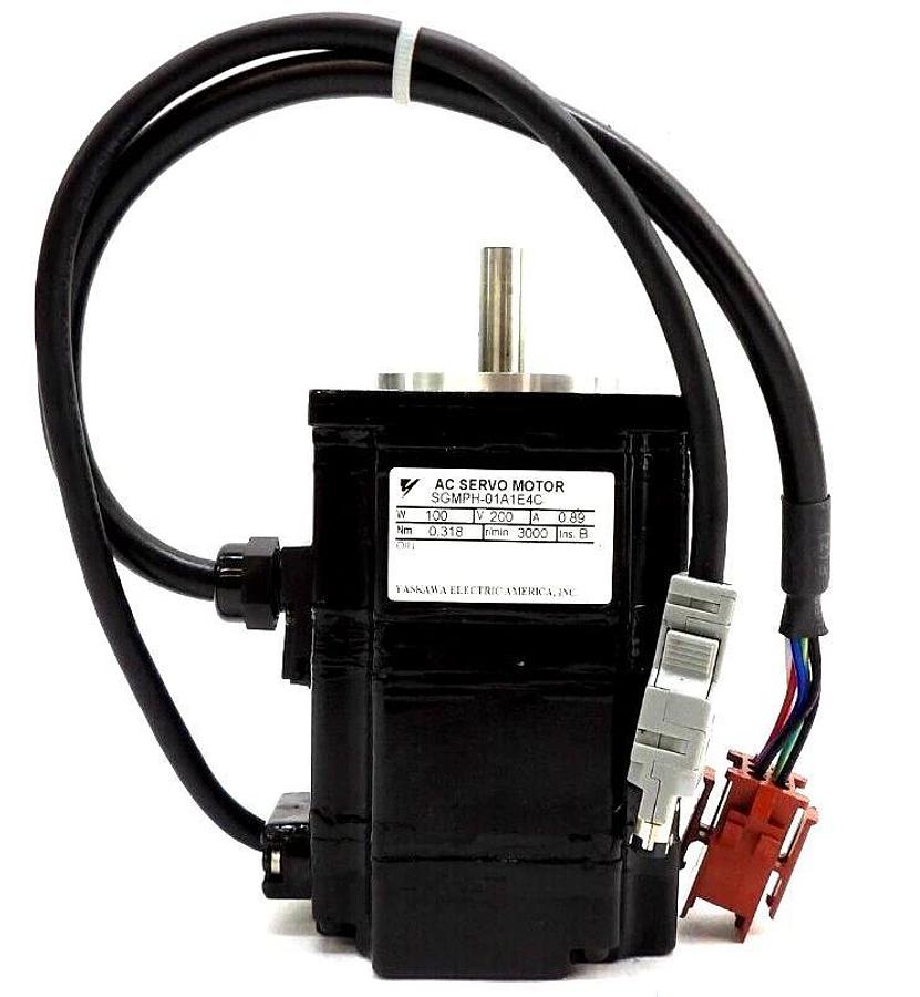 Refurbished Yaskawa Electric SGMPH-01A1E4C AC Servo Motor Sigma II OEM Refurbished