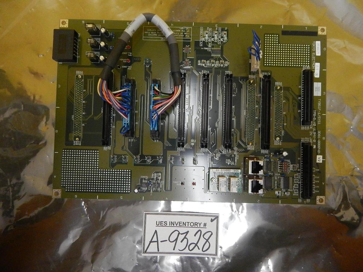 Used TEL Tokyo Electron 3D81-000040-V2 Processor PCB TYB61F-1/SYS1 T-3044SS Used