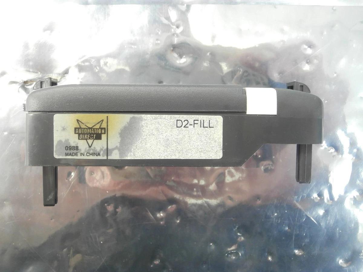 Used Automation Direct D2-09B-1 9-Slot PLC Controller DirectLOGIC 205 Missing Covers