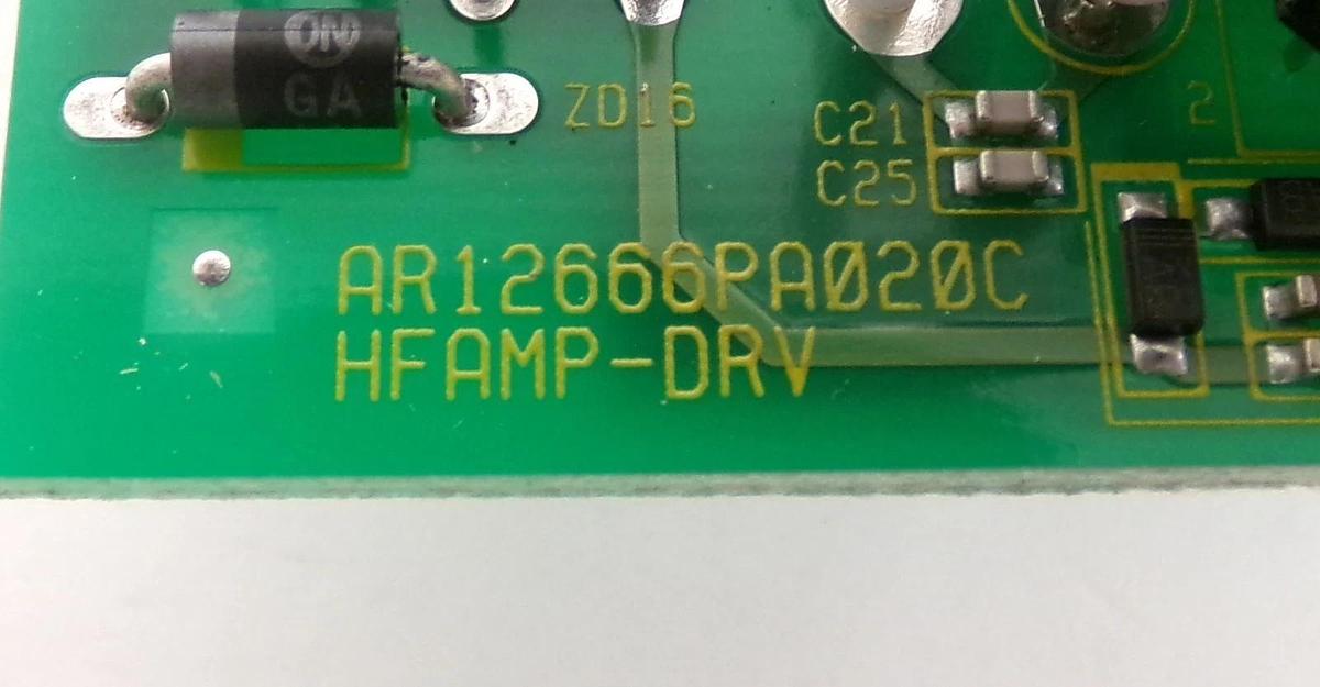 Used Kyosan Electric AR12666PA020C PCB HFAMP-DRV w/ AR12666PA160B HDRV-25PL Lot of 4