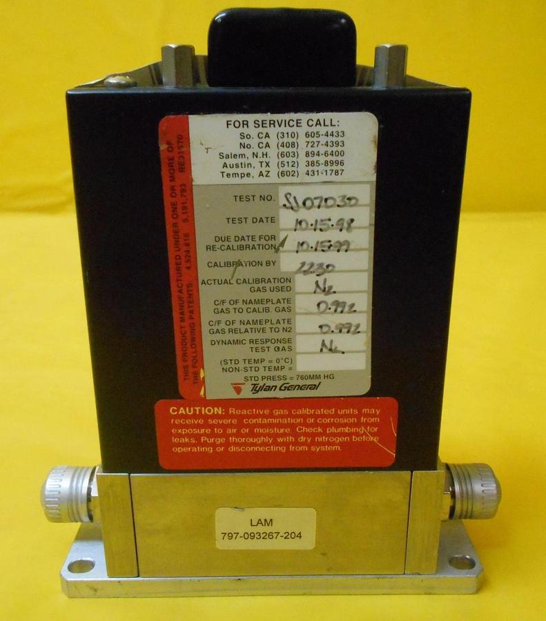 Used Tylan FC-2950MEP5 Mass Flow Controller MFC 20 SCCM O2 Used Working