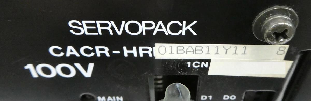 Used Yaskawa CACR-HR01BAB11Y11 Servo Drive ServoPack Used Working