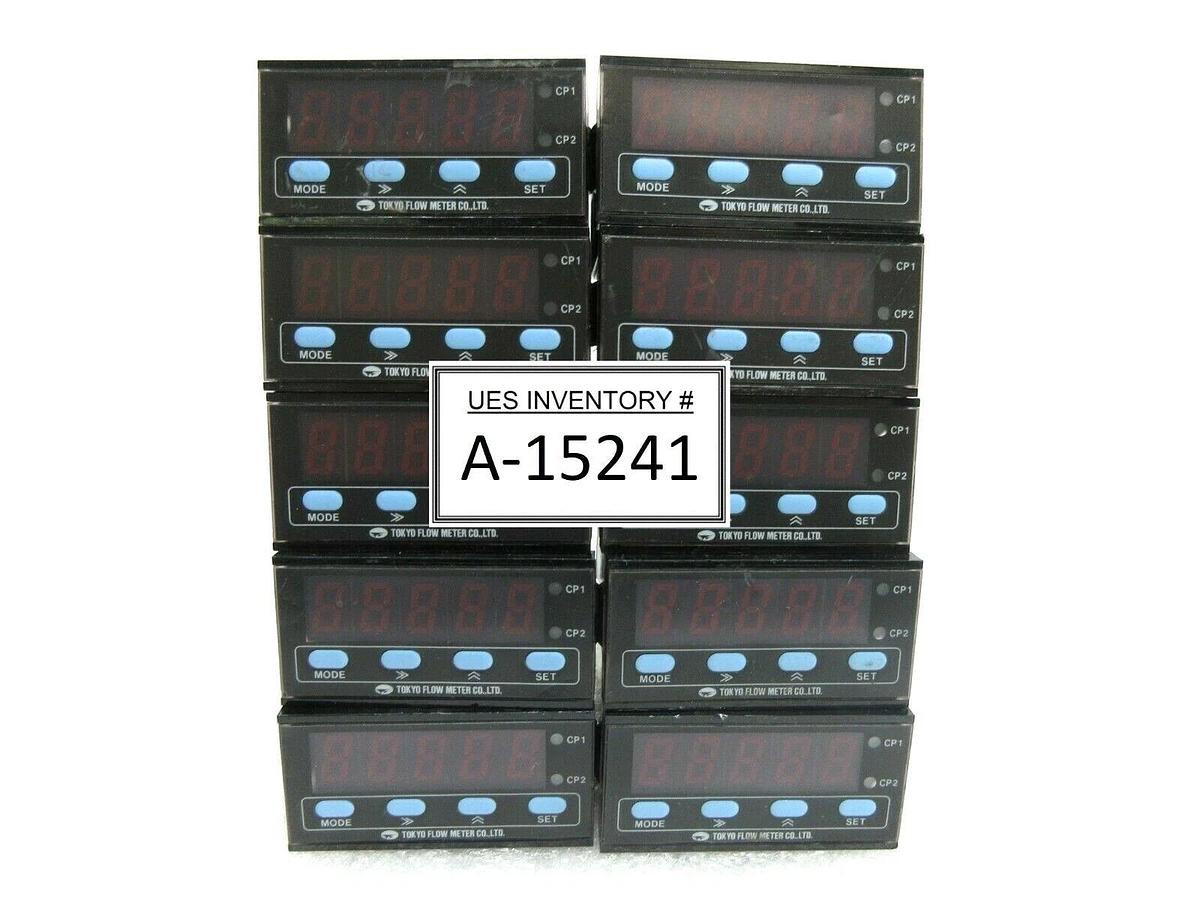 Used Tokyo Flow Meter EM-0100 Multi-Digitalmeter Lot of 10 Used Working