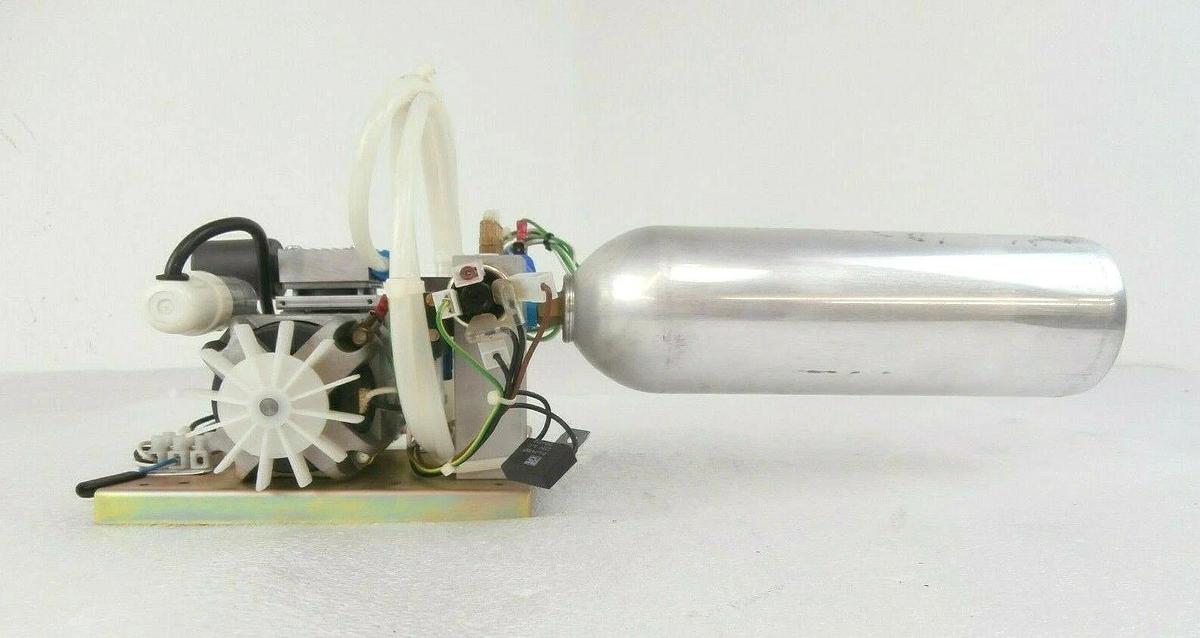 Used KNF Neuberger PM 13813-NPK 09 Diaphragm Vacuum Pump Assembly Working Surplus