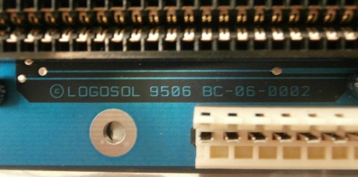 Used Logosol BC-06-0002 Backplane Interface Board PCB 9506 Used Working