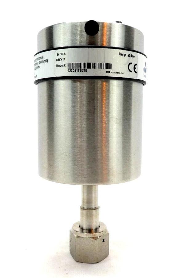 Used MKS Instruments 627D21TBC1B Baratron Pressure Transducer Type 627D Working Spare