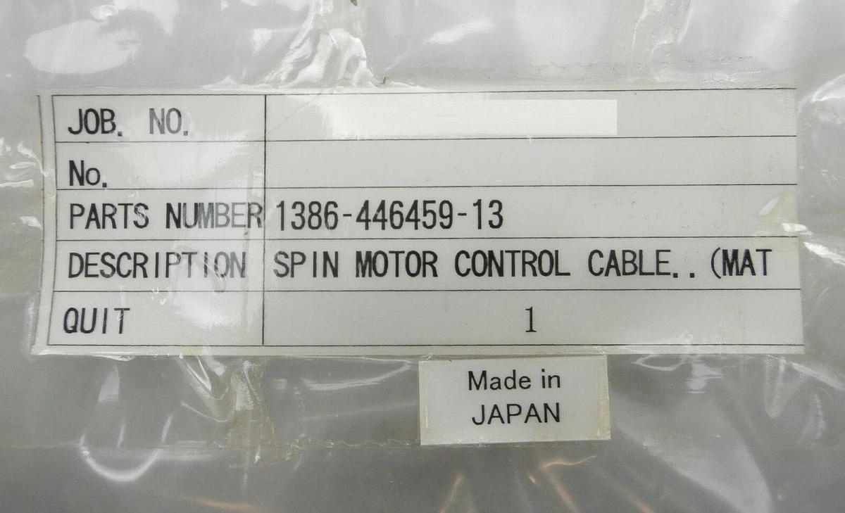 Used TEL Tokyo Electron Mark 7 Cable Set of 3 386-439510-2 386-439680-5 386-446459-13