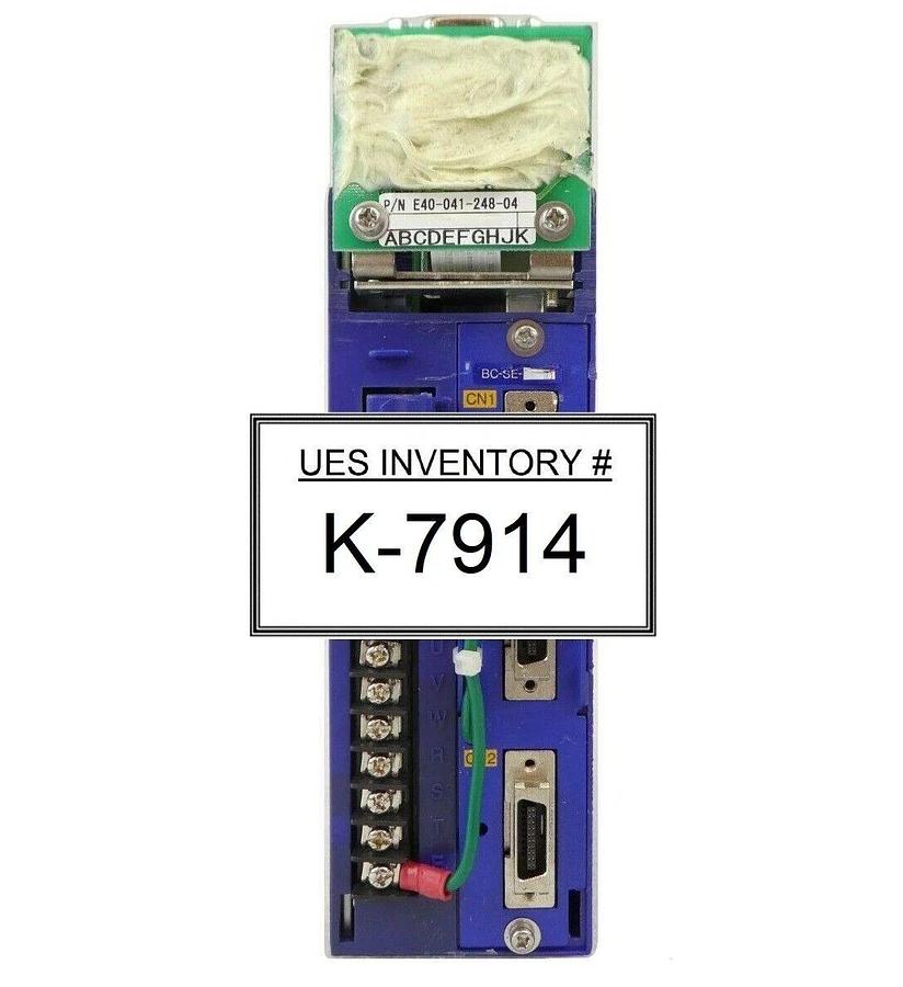 Used Shinko Electric E4305502406 AC Servo Driver BD-02-B Asyst Shinko SOHT-300 Spare