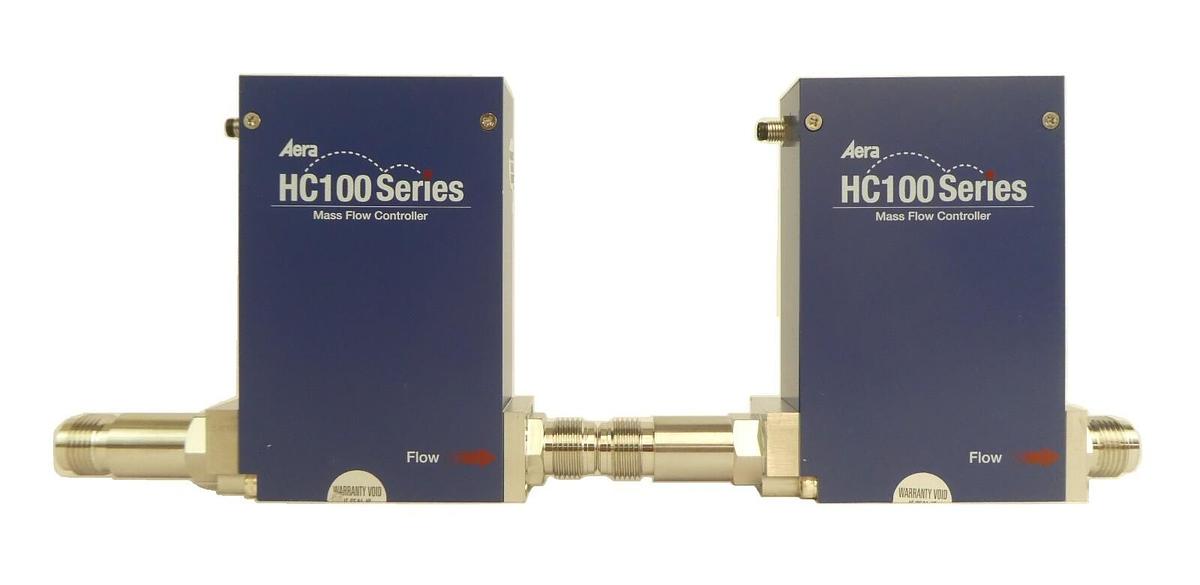 Used Aera HC102ETMC8V61ANN HC100 Series Mass Flow Controller MFC Reseller Lot of 2