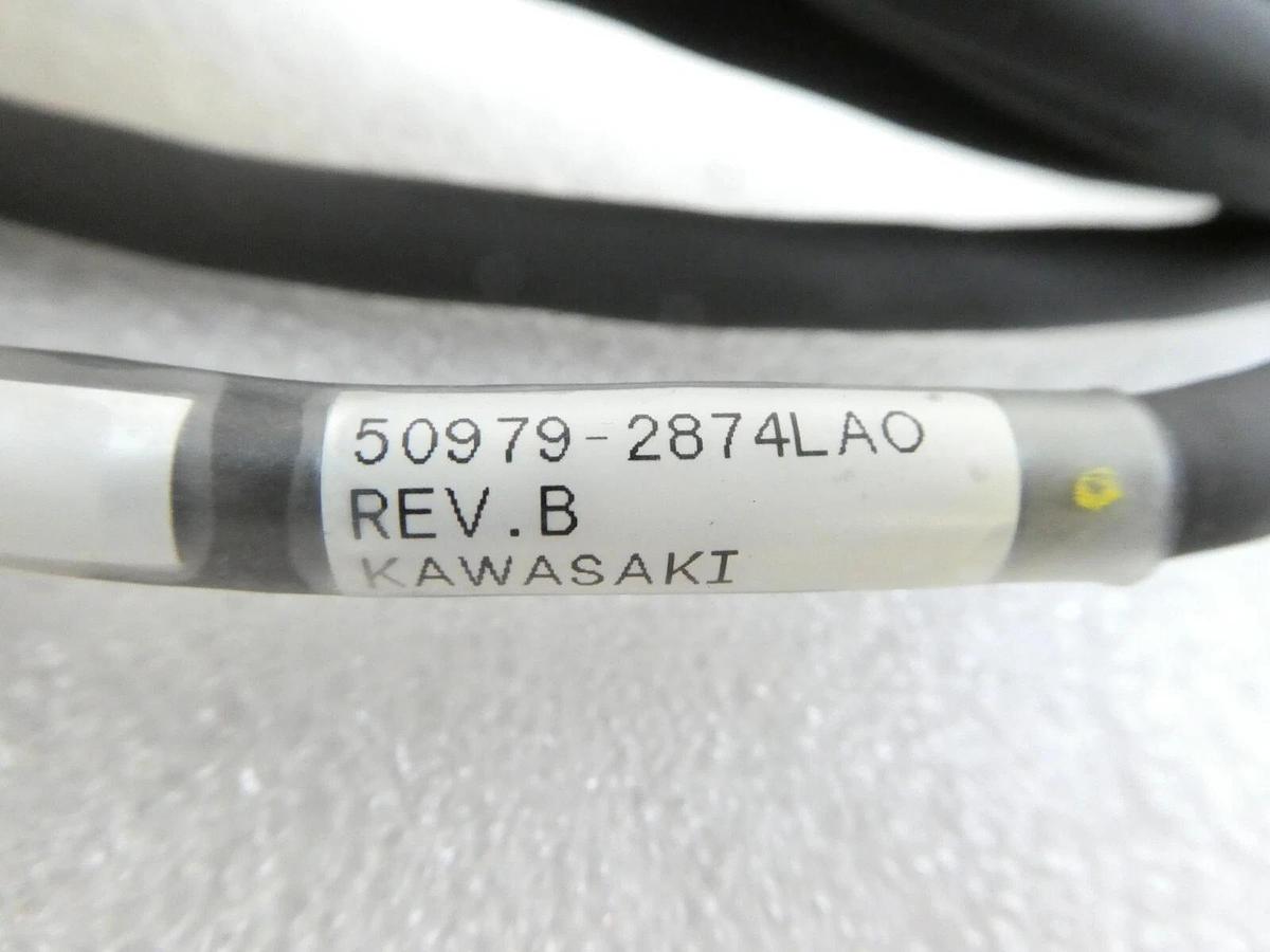 Used Kawasaki 50979-2874LA0 300mm Wafer Robot Interface Cable Working Surplus