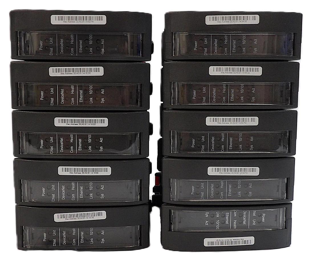 Used Brad MSIP-REM-mol-EDN2 DeviceNet Scanner AMAT 0190-60306 Lot of 10 Spare