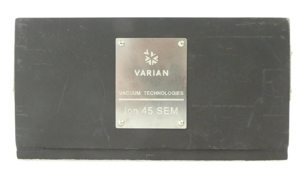 Used Varian Ion 45 SEM Pump Base Magnet Assembly KLA-Tencor eS31 Working Surplus