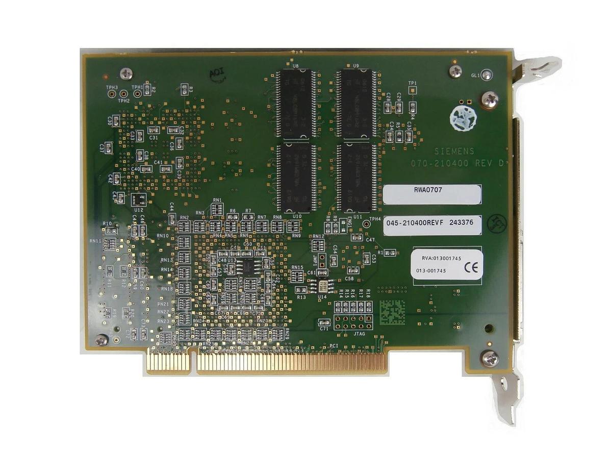 Used Siemens 013-001745 RVSI PCI Frame Grabber PCB Card 045-210400 045-208000 Working