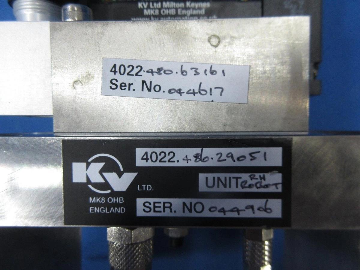 Used ASML 4022.486.29051 RH Pneumatic Manifold ASML Stepper Dual Scan Used Working