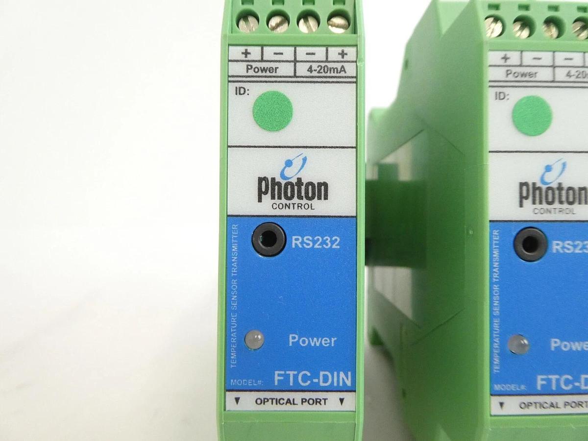 Photon Control FGA-0174V Fiber Optic Temperature Sensor Convertor Lot of 4 New