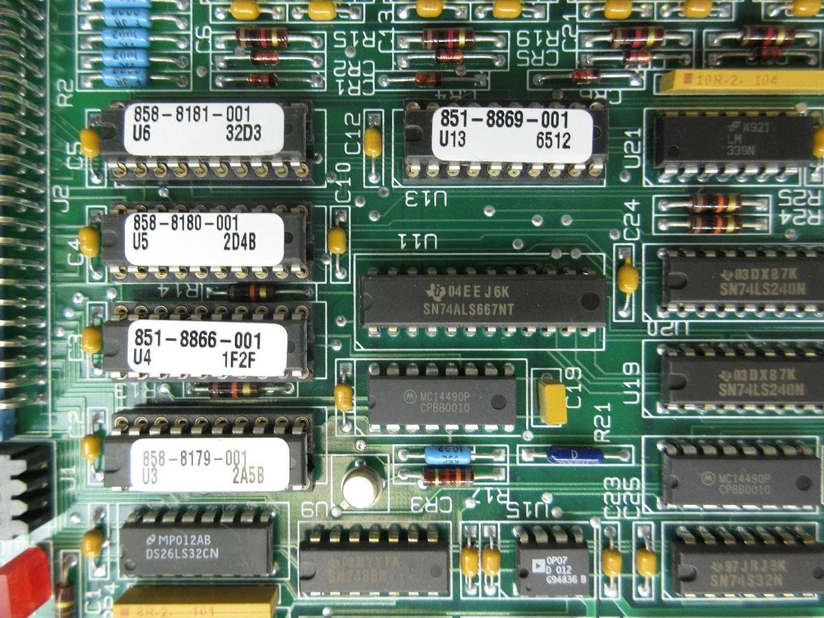 Used SVG Silicon Valley Group 858-8163-003 Processor PCB Card Rev. B 90S Used Working