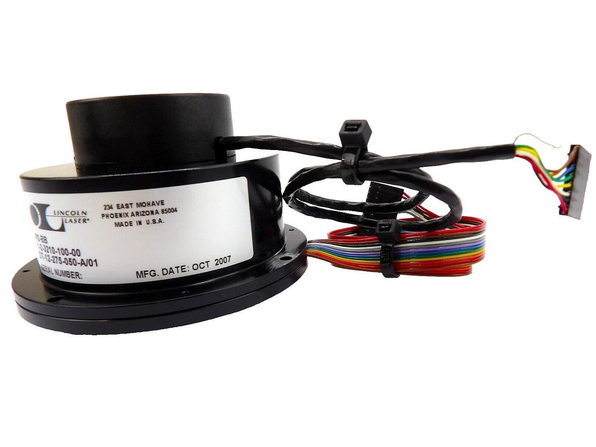 Used Lincoln Laser 1-2-3210-100-00 Laser Scanner Module Working Surplus