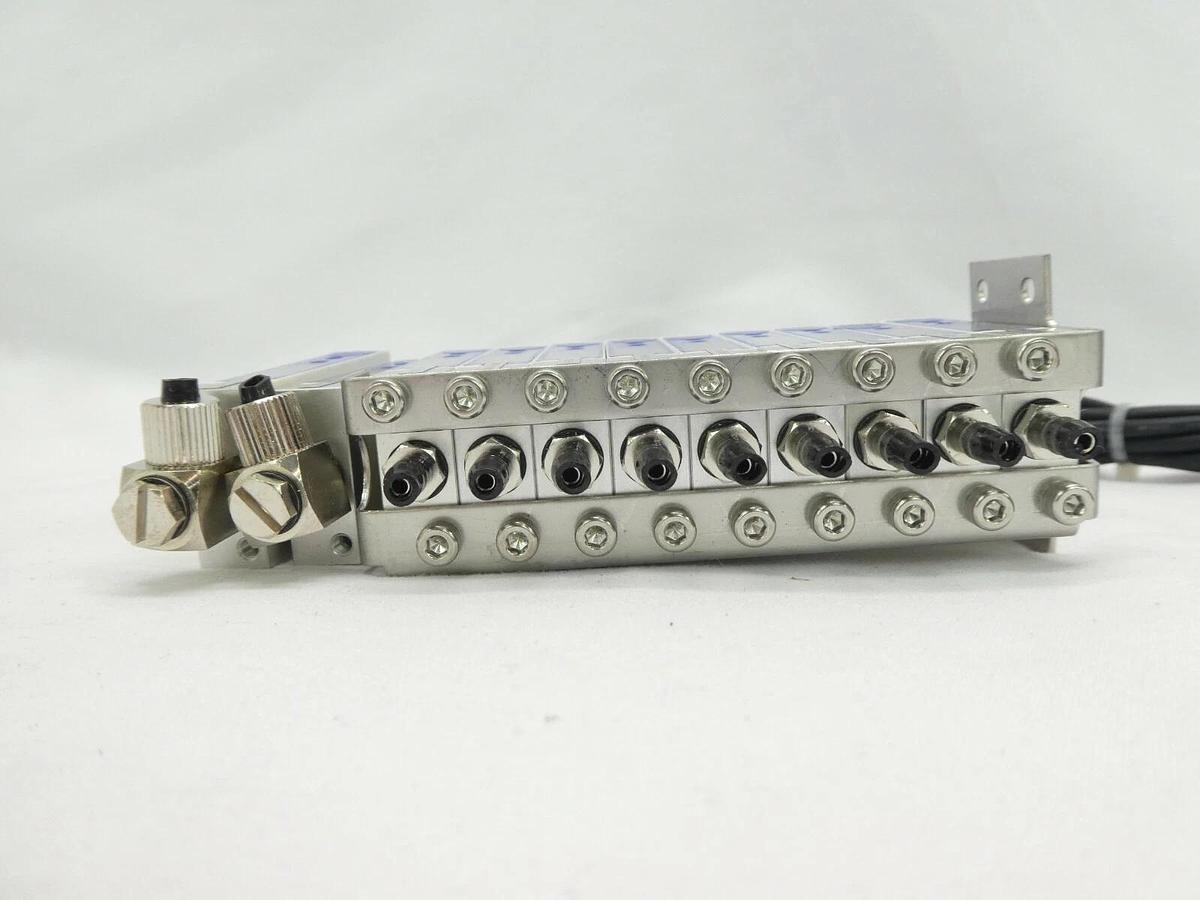 Used Copal Electronics PS6-103G-NAM-014 11-Port Pressure Switch Assembly Working