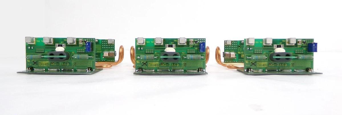 Used Daihen RG-346201 RF Generator PCB Assembly RG-3463 RG-3464A RG-3465B Lot of 6